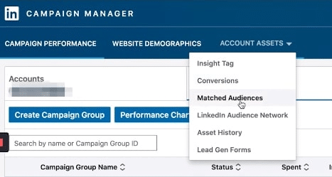linkedin ads campaign manager
